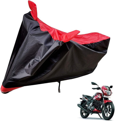 KANISHA ENTERPRISES Waterproof Two Wheeler Cover for TVS(Flame, Red, Black)