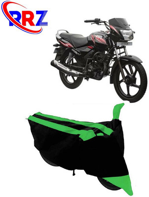 RRZ Waterproof Two Wheeler Cover for TVS(Star, Black, Green)