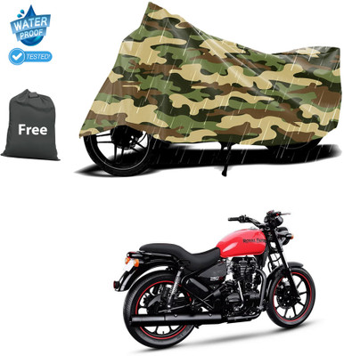PAGORA Waterproof Two Wheeler Cover for Royal Enfield(Thunderbird 350, Yellow)