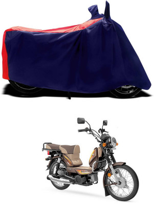 PAGORA Waterproof Two Wheeler Cover for TVS(XL 100 Heavy Duty, Red)