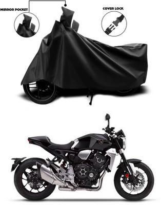 KEDIT Two Wheeler Cover for Honda(CBR 1000RR, Black)