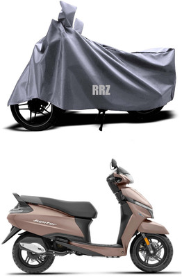 RRZ Two Wheeler Cover for TVS(Jupiter 125, Grey)