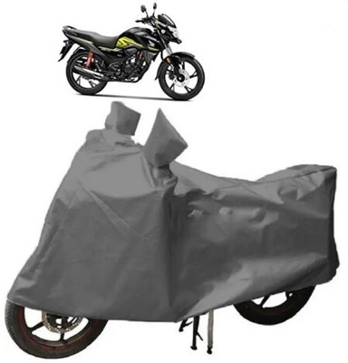 Tritika Waterproof Two Wheeler Cover for Honda(SP125, Grey)