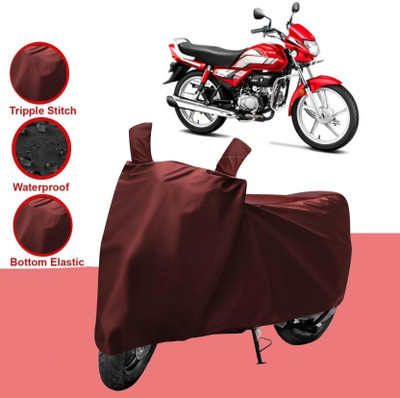 HWSXQAE Two Wheeler Cover for Hero(Maroon)