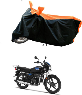 DeepShakshi AUTOMOTIVE Waterproof Two Wheeler Cover for Hero(MotoCorp Splendor Plus, Orange)
