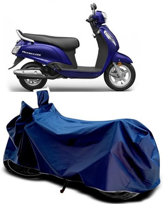 AASHTIK MART Two Wheeler Cover for Suzuki(Access SE, Blue)