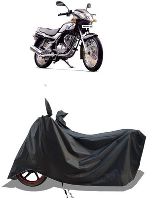 KEDIT Two Wheeler Cover for TVS(Fiero F2, Black)