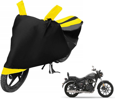 Auto Hub Two Wheeler Cover for Royal Enfield(Meteor, Yellow)