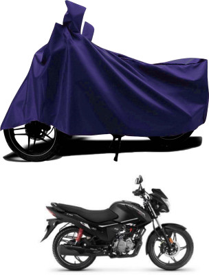 AASHTIK MART Waterproof Two Wheeler Cover for Hero(Glamour, Blue)