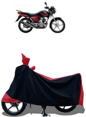 KEDIT Two Wheeler Cover for Yamaha(YBR 125, Red)