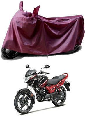 APNEK Waterproof Two Wheeler Cover for Hero(Glamour, Maroon)