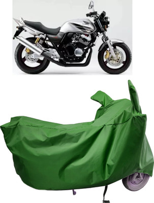 Amexride Two Wheeler Cover for Honda(CB 400, Maroon)
