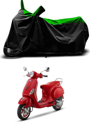 VESMEI Two Wheeler Cover for Vespa(Vespa VXL 125, Green)
