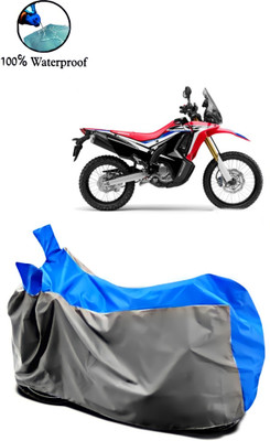 Autofly Waterproof Two Wheeler Cover for Honda(CRF 250 L, Grey)