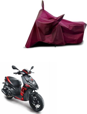 Aoriyon Waterproof Two Wheeler Cover for Aprilia(SR 150, Maroon)