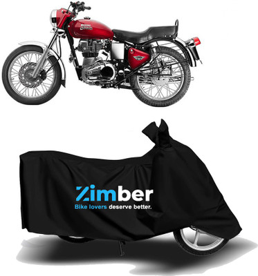 APNEK Two Wheeler Cover for Royal Enfield(Bullet 350, Black)