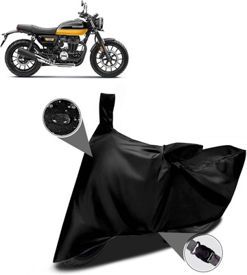 DeepShakshi AUTOMOTIVE Two Wheeler Cover for Honda(CB350RS, Black)
