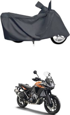 RAAMKM Two Wheeler Cover for Hero, Honda, Bajaj, Ather, TVS, Yamaha(R30 electric scooter, Grey)