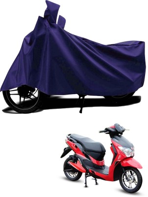 AASHTIK MART Waterproof Two Wheeler Cover for Hero(Electric Dash, Blue)