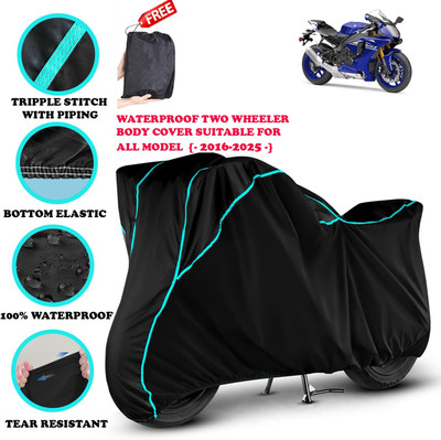 SThanaveX Waterproof Two Wheeler Cover for Yamaha(YZF R1, Black)