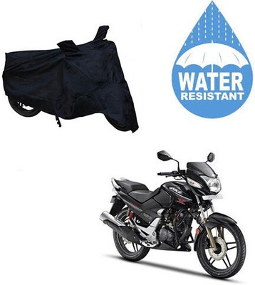 MMSSTAR Waterproof Two Wheeler Cover for Hero(CBZ, Black)
