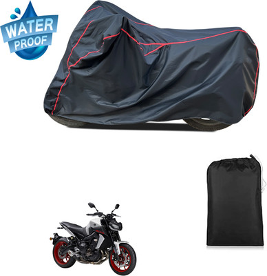 CODOKI Waterproof Two Wheeler Cover for Yamaha(MT 9, Black)