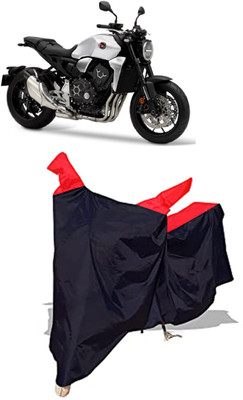 Amexride Two Wheeler Cover for Honda(CB1000R, Black)