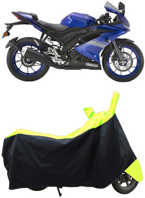 Coxtor Waterproof Two Wheeler Cover for Yamaha(YZF R15 V3 BS6, Yellow)