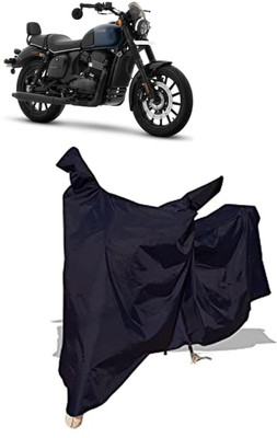 Amexride Two Wheeler Cover for Yezdi(Roadster, Black)
