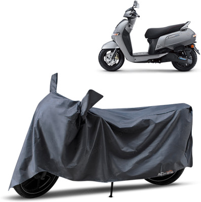 AG MOTO Two Wheeler Cover for TVS(iQube Electric, Grey)