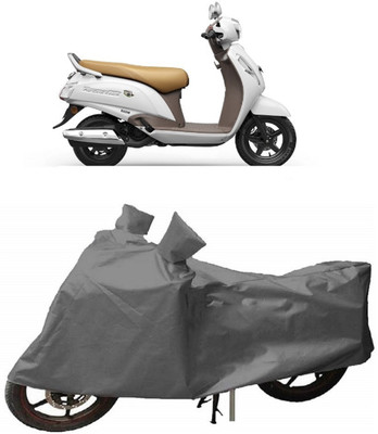 GANPRA Two Wheeler Cover for Suzuki(Access 125, Grey)