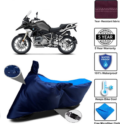 MISSION COLLECTION Waterproof Two Wheeler Cover for BMW(1200 GS, Blue)