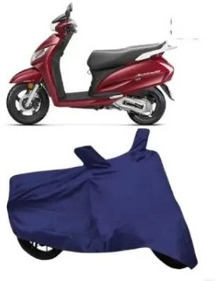 Tritika Waterproof Two Wheeler Cover for Honda(Activa 125, Blue)