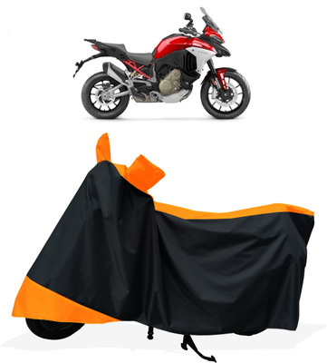 Tricway Two Wheeler Cover for Ducati(Multistrada, Orange)