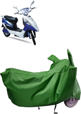 Amexride Two Wheeler Cover for Hero Electric(Electric Maxi, Maroon)