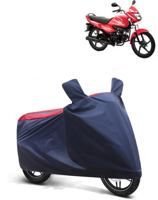 CARNEST Two Wheeler Cover for Hero(Super Splendor, Red, Blue)