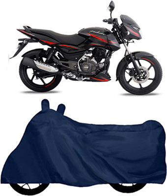 ROYAL AUTO MART Waterproof Two Wheeler Cover for Bajaj(Pulsar 150, Blue)