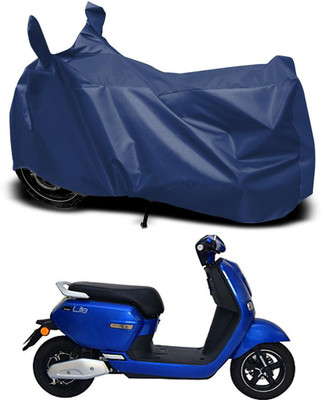 RABABLI Waterproof Two Wheeler Cover for Okinawa(Blue)
