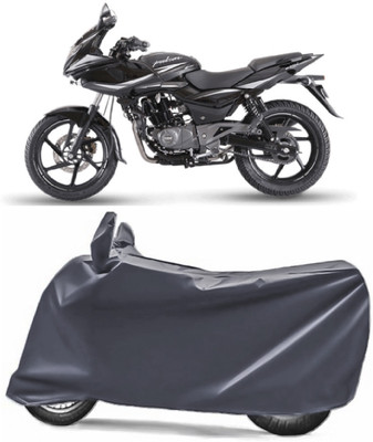 V VINTON Two Wheeler Cover for Bajaj(Pulsar 220F, Grey)