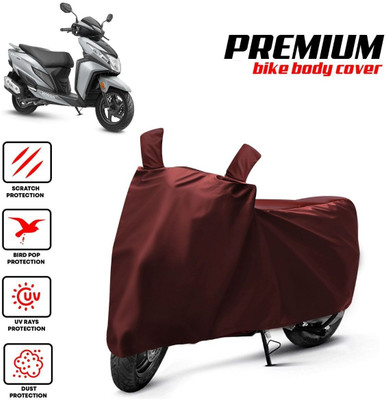 AUTOCAD Waterproof Two Wheeler Cover for Honda(Dio, Black, Blue, Multicolor)
