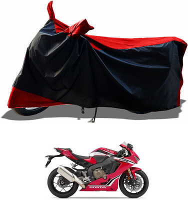 DeepShakshi AUTOMOTIVE Waterproof Two Wheeler Cover for Honda(CBR1000RR Fireblade, Red)