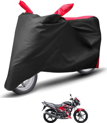 Caronix Waterproof Two Wheeler Cover for Yamaha(SS 125, Red)