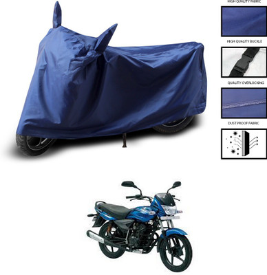 CODOKI Waterproof Two Wheeler Cover for Bajaj(Platina 100 DTS-i, Blue)