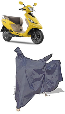 Amexride Two Wheeler Cover for TVS(Zest 110, Grey)