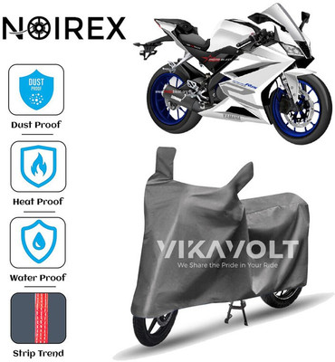 NOIREX Two Wheeler Cover for Yamaha(YZF R15 V3.0, Grey)