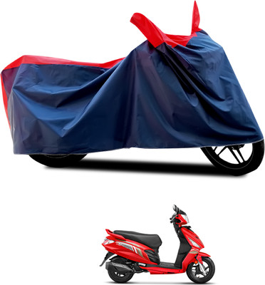 PAGORA Waterproof Two Wheeler Cover for Hero(Maestro Edge, Black, Red)