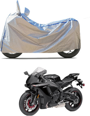 CODOKI Waterproof Two Wheeler Cover for Yamaha(YZF R1M BS6, Silver)