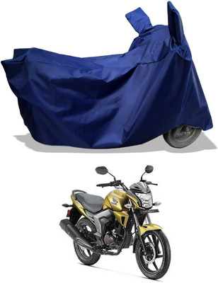 Amexride Two Wheeler Cover for Honda(CB Trigger, Blue)