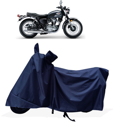 Tricway Two Wheeler Cover for Kawasaki(W800 BS6, Blue)