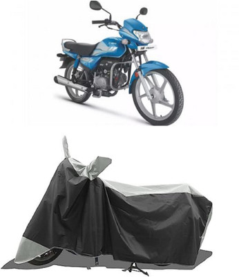GROFATIK Two Wheeler Cover for Hero(HF Dawn BS6, White)